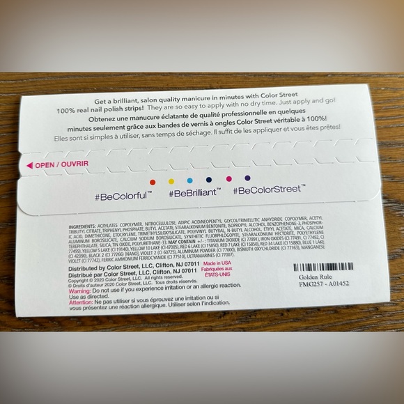 Color Street Golden Rule - Picture 3 of 4